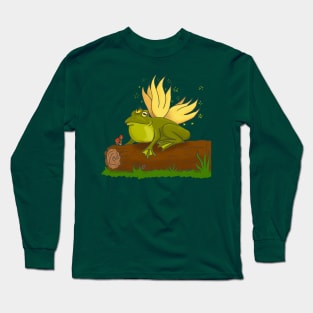 Fairy Frog Prince Long Sleeve T-Shirt